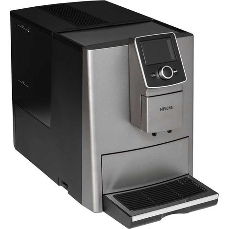 Nivona CafeRomatica 821 máquina de café plateada (1/3)