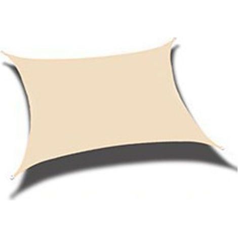 4 × 3 m Voile d'ombrage rectangulaire, pergola, toile d'ombrage pour jardin, auvent de porche, pour terrasse, patio, jardin et activités extérieures (1/5)
