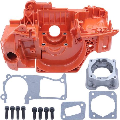 Gasket Kit for Crankcase Crank Cylinder Bottom Cylinder Floor Cover Screw Fits Husqvarna 350 340 345 Chainsaw Motor Engine Replacement Parts (1/5)