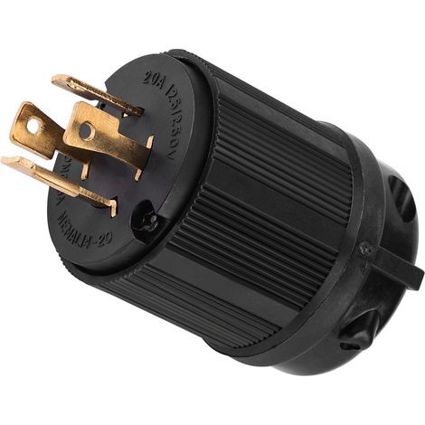 125 V/250 V 20 A US-Drehverriegelungs-4-poliger Netzstecker L14-20P (1/5)