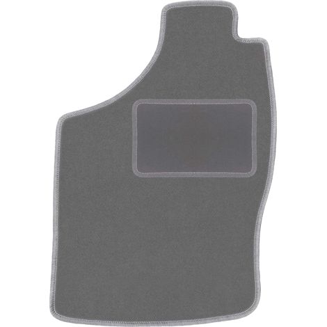 Alfombrilla de terciopelo para el conductor para: Opel Astra F hatchback, sedán, familiar, cabrio (1991-2002) grafito