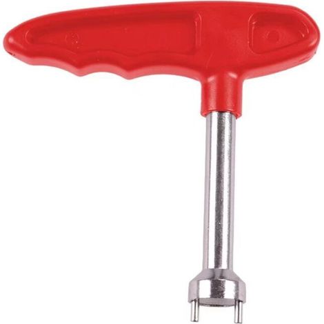 SABIR Crampons Standard Golf Clé Chaussures de Golf à Frapper Spike Dissolvant pour Enlever Les Ripper - Rouge, (1/5)