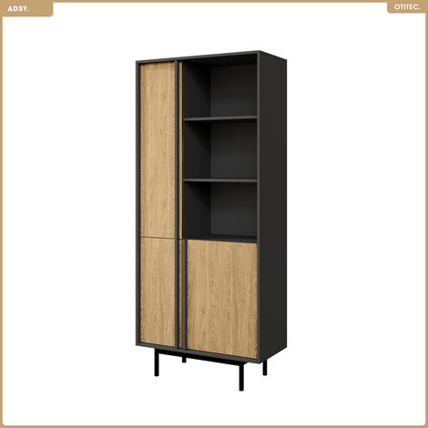 Armoire haute - L.83 x H.195 x P.43 - ADSY (1/2)