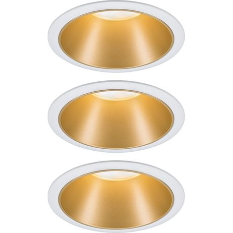 Paulmann Cole foco empotrable dorado mate y blanco 88 cm (1/3)