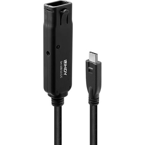 Lindy 43405 cable USB C negro 5 metros USB 3.2 Gen 2 (1/5)
