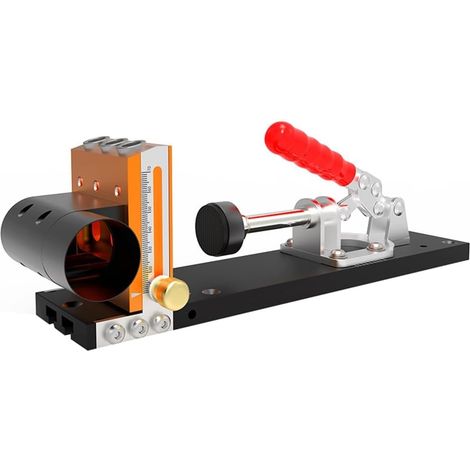 Kit de Gabarit de Trou de Poche pour le Travail Du Bois Localisateur de Trou Oblique Forets Ensemble de Guide de PerçAge D'Angle de 15 DegréS Perforateur Outils de Bricolage-A (1/5)