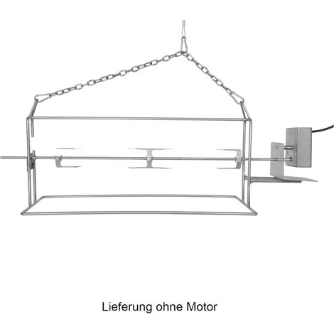 Schneider Rollbräter für Schwenkgrill 60 cm Drehspieß Schwenker