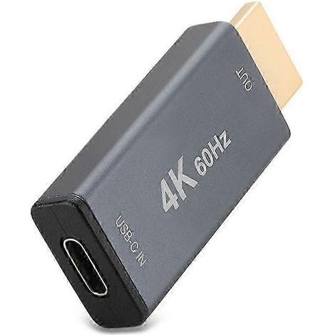 Adaptateur USB-C femelle vers HDMI mâle 8K (1 pièce) Convertisseur d'affichage unidirectionnel (1/5)