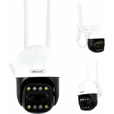 Andowl - Telecamera Panoramica Di Sicurezza Ip 2khd Wifi Ai Dome 360° Impermeabile Q-s700 - (1/5)