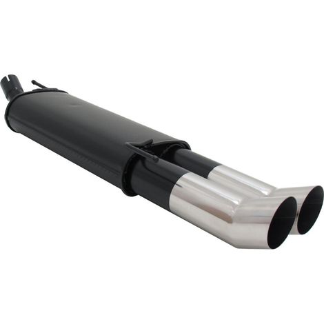 Silencieux Echappement VW Golf 4 Cabrio 97/03 - 2 x 90mm DTM-13828094