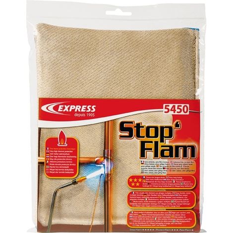 Guilbert Express – Protection thermique Stop' Flam pour masque de protection – Souple et résistante aux pliages – Enveloppe en silice pure – 5450 (1/2)