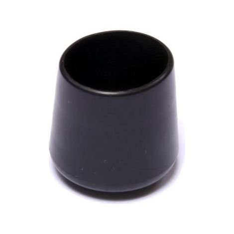 BRINOX b75285 N - Embout exterieur ronde souple (diametre 25 mm) couleur Noir