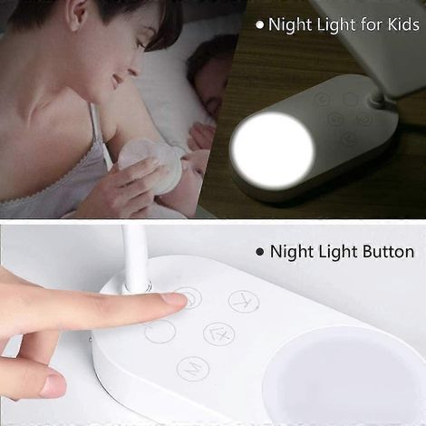 Wiederaufladbare, kabellose USB-Schreibtischlampe mit 40 LEDs, Touch-Licht, 3 Farben und 5 Modi (1/4)