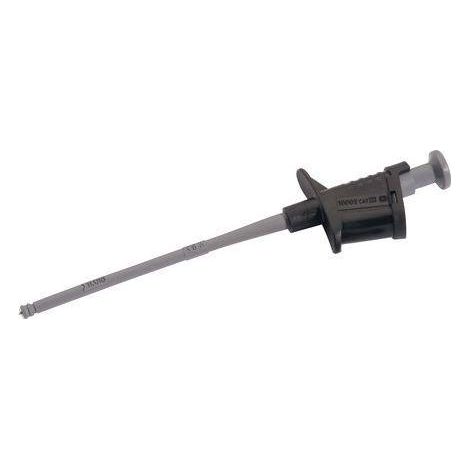 Pince grippe-fils SAM, 1A, sonde de 2mm, Noir ( Prix pour 1 )
