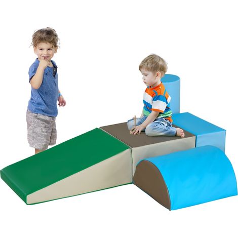 Blocs de construction pour enfants ensemble, en cuir synthetique, pour maison et usage quotidien, jouets de construction