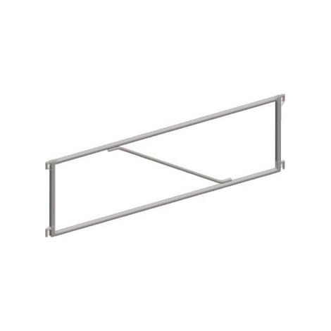 ALTRAD - Garde-corps fixe 2m - gamme échafaudage multidirectionnel - MULTIVIT+ 1&2- Réf: N1727 - 2 m