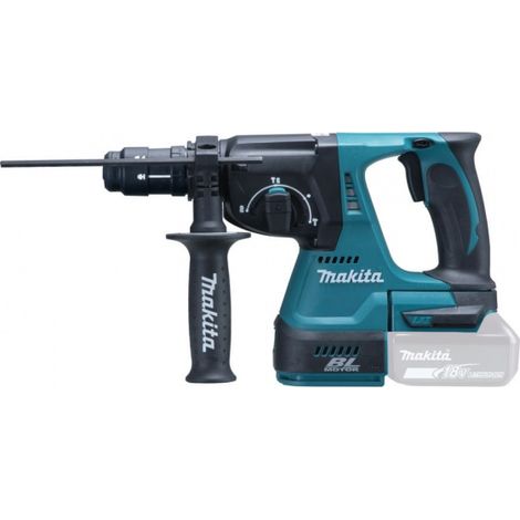 Perforatore-scalpellatore MAKITA SDS-Plus 18V, ioni di litio, 24 mm - Senza batteria, senza caricatore - DHR243ZJ