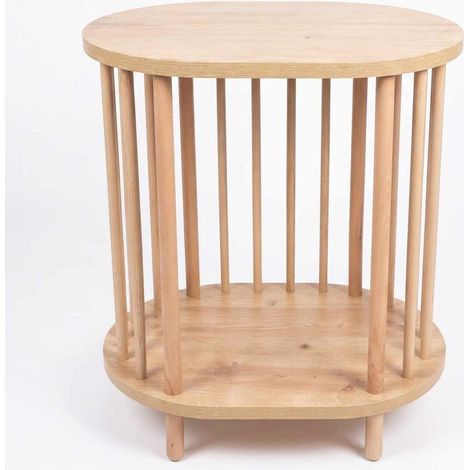 Beistelltisch aus Holz "Pk0082" – 51 x 65 x 36 cm – Eiche "Saphir" (1/5)