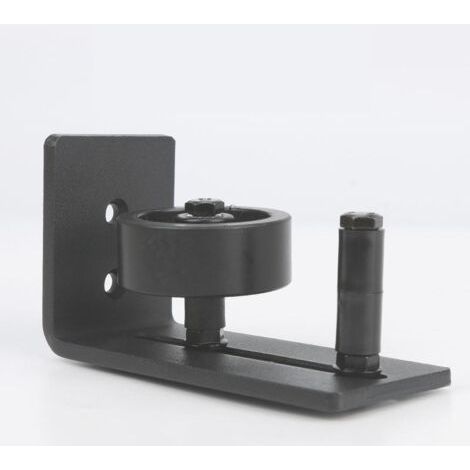 1 Pièces Multifonctionnel Guide de Plancher Bas de Porte de Grange Rouleau Réglable Guide au Sol pour Portes Coulissantes