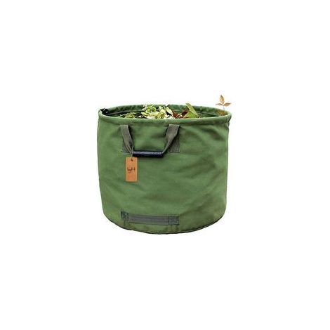 Sac de jardinage 125 L extra-robuste avec poignées, toile militaire, 45,7 x 55,8 cm – (1/5)
