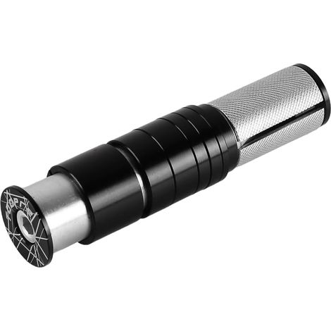 Rallonge de Potence pour Fourche VTT – Diamètre intérieur 24,6-25,4 mm, Hauteur réglable 3-55 mm, rehausseurs de Guidon en Alliage d'aluminium CNC avec kit d'entretoises (1/5)