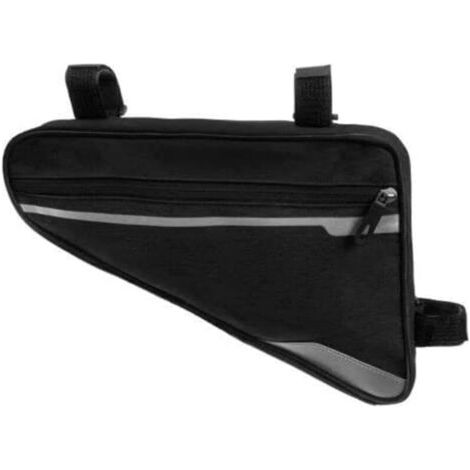 Pair Sacoche Etanche Universelle Triangle De Cadre De Velo VTT Cyclisme pour Le Transport Le Rangement de Smartphone Outils de réparation Lunette Un Grande Espace (1/4)