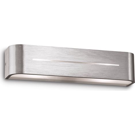 Ideal Lux Posta - Petite applique murale intérieure à 2 ampoules en aluminium, E14 (1/3)