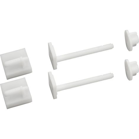 Fixation d'abattant de WC tête carrée NOYON & THIEBAULT Vis + Ecrou + Glissière