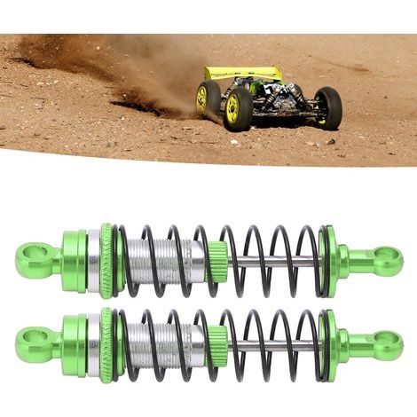 RC front and rear aluminum alloy shock absorbers for Latrax Teton 1/18, vibration reduction, replacement parts. (1/5)