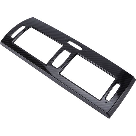 Cache de ventilation de console centrale, style fibre de carbone, remplacement pour BMW X3 E83 2006-2010 (1/5)
