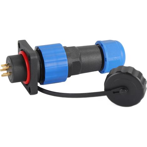 IP68 Wasserdichter Stecker, quadratischer Luftfahrt-Stromanschluss, Industrie-Terminaladapter SP165 Pin (250V 5A) (1/5)