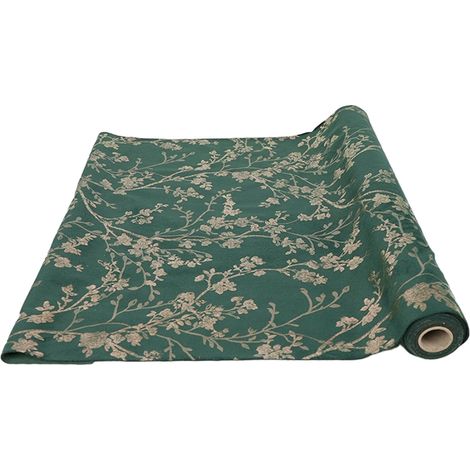 ARPIMEX Rotolo Stampato Branches di Natale H 48 Cm L 3,5 Cm Verde