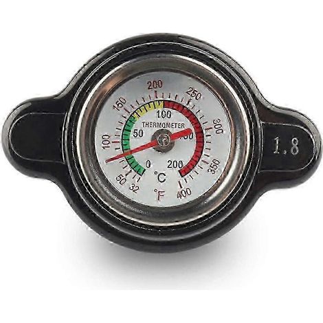 Bouchon de radiateur haute pression 2026 avec manomètre, 1,8 bar (25,6 psi) -MXBC (1/5)