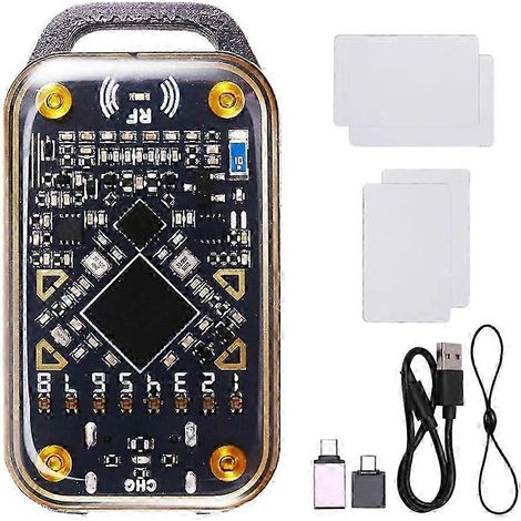 Lecteur de puces RFID Chameleon Ultra, simulateur de cartes à puce, copieur NFC + 2 cartes CUIDUID 125K 13,5 fdq (1/5)