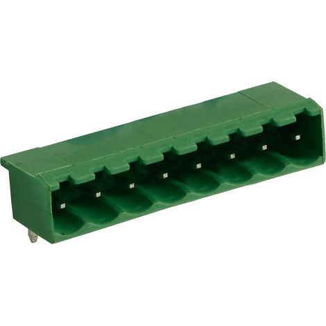 Bornier pour CI RS PRO, 8 pôles , 5.0mm 1 rangée, 15.0A, Angle droit