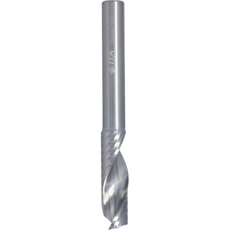 Z1 VHM Fräser für Aluminium D10 I35 L80 S8 / positiv (1/2)
