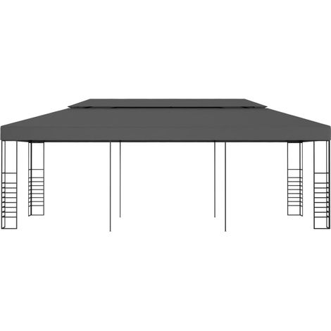 Tonnelle de jardin 3 x 6 m Anthracite CFW494485 (1/5)