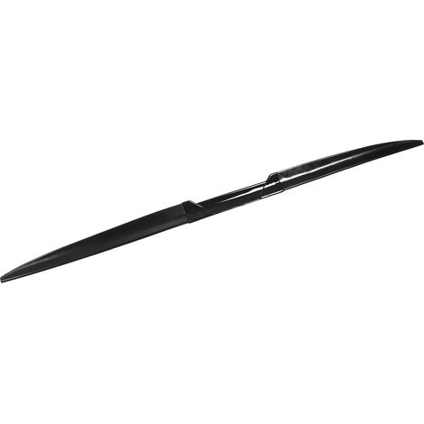 Universeller 3-teiliger Heckspoiler in glänzendem Schwarz, Reibungsreduzierer, effizienter Luftstromspoiler, aerodynamische Verbesserung, Tuning-Kit (1/5)