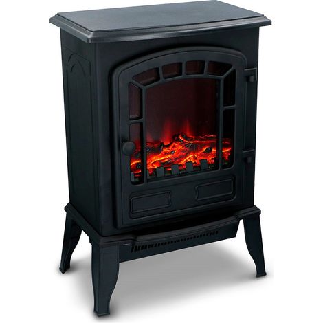 Estufa eléctrica LED chimenea 2000W (1/5)