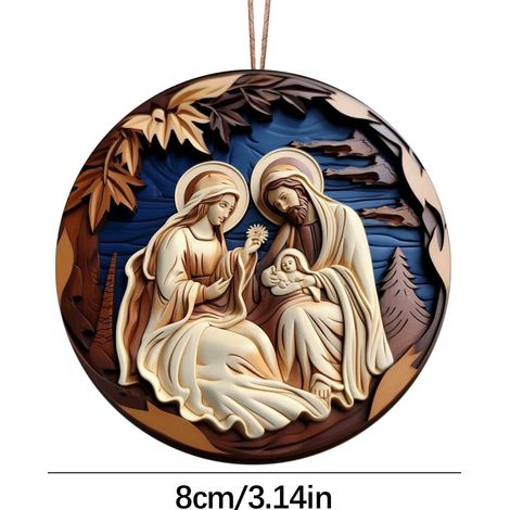 Arbre De Noël Plat - Décoration Rétro Pour Intérieur Et Voiture - Ornement Festif En Carton Rigide - Lot De 1 (1/2)