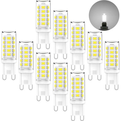 G9 LED ampoule LED lampe de maïs en céramique 5 W large électrique sans scintillement petite lampe de maïs éclairage LED courant constant 10 pièces
