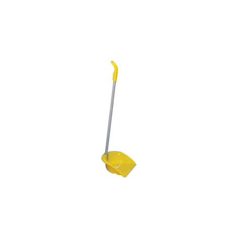 PALETTA RACCOGLI IMMONDIZIA RINFORZATA IN PLASTICA CON MANICO SNODATO- - cm.27x25x80h. - 15 pezzi APEX