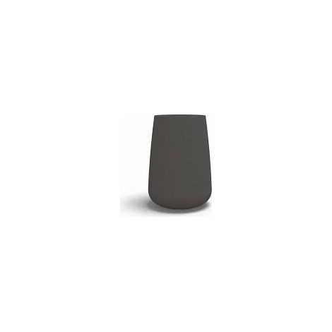 Vaso in Polimero Monacis Goccia Top Cromia Antracite Ø 54 - h 75cm. (1/3)