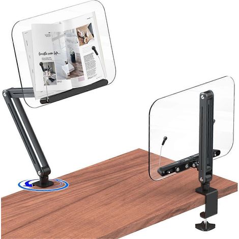 Tischklemmen-Bücherregal zum Lesen, ergonomisches Design, A-- (1/5)