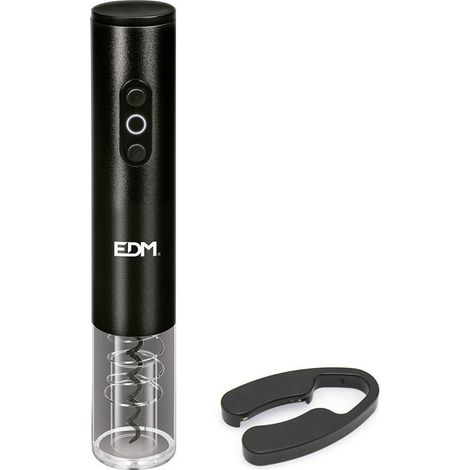 Ouvre bouteille électrique edm noir 4.5 cm x 25.2 cm (1/3)