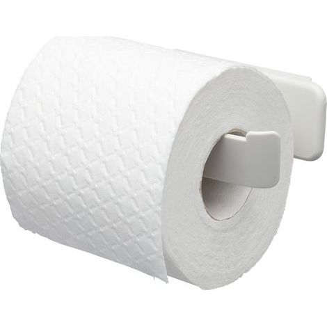 Tess, Wand-Toilettenpapierhalter, Mattweiß, für Bad und WC, ohne Klappe, Mattweiß (1/5)