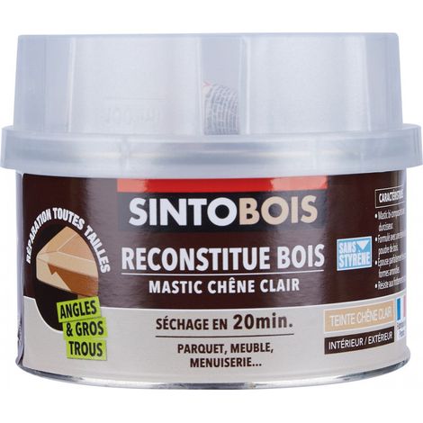 Stucco per legno SINTOBOIS, confezione da 190 g, rovere chiaro.