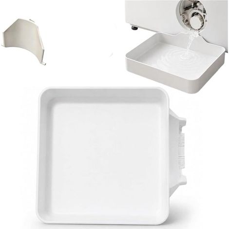 Bac de récupération pour lave-linge, lot de 4, bac de récupération universel pour lave-linge, 17,8 x 17,8 cm (1/5)