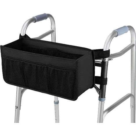 Panier pour déambulateur, sac pour déambulateur, porte-gobelet pour déambulateur pliable, panier pour déambulateur pliable (1/5)