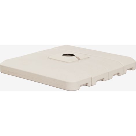 Piede per ombrellone riempibile quadrato 100x100 cm Pietra SKLUM (1/5)